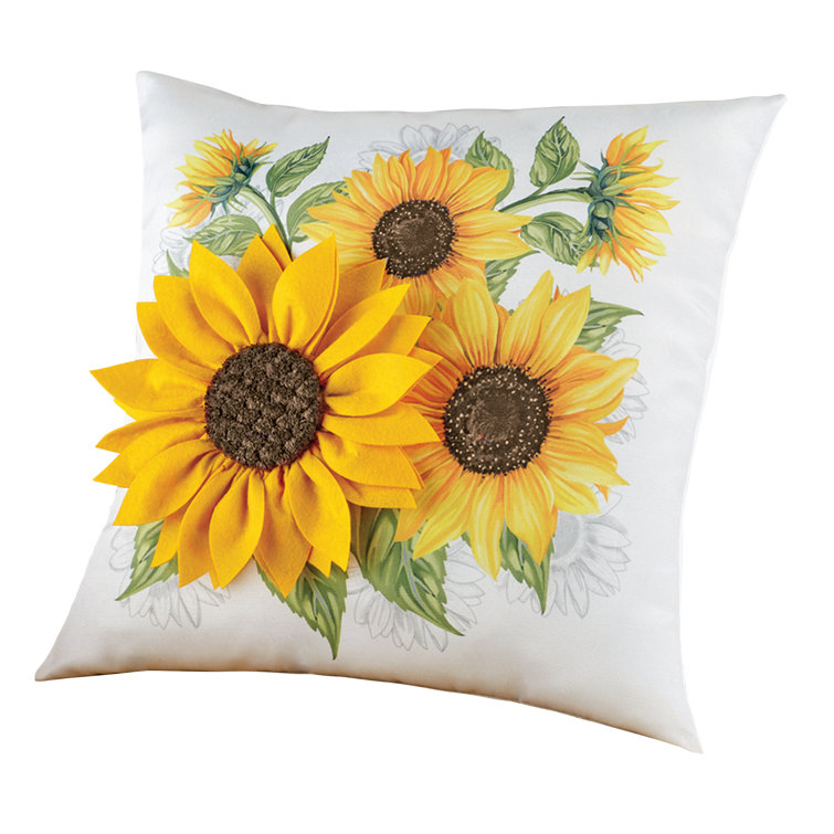 Gracie Oaks Gulcin Floral Throw Pillow Wayfair